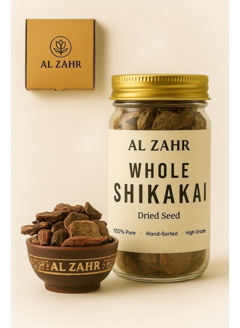 زهر بذور شيكاكاي مجففة كاملة | نقية ١٠٠٪، فرز يدوي، عالية الجودة | قرون أعشاب طبيعية للعلاج بالروائح، والحرف اليدوية، والطقوس التقليدية - Image 1