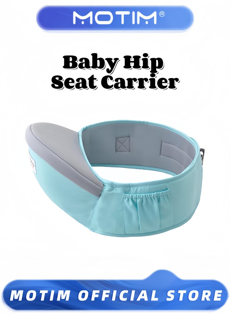 Motim Baby Hip Seat Carrier Lightweight Adjustable Back Supporting Waist Stool 3 in 1 Baby Carrier Newborn to Toddler Seat  - Image 1