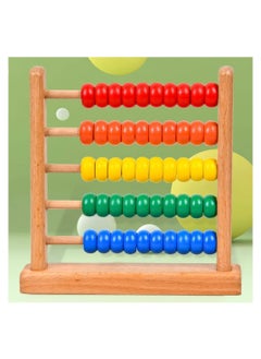 Y&D Wooden Counting Toy Abacus Bead Wood Classic Tool Portable Numbers Math Calculating for Home Classroom School  - Image 2