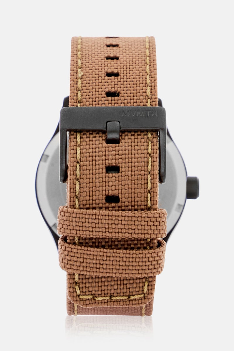 MVMT Men 28000367-D Nylon Analog Watch 41 mm, Light Brown  - Image 5