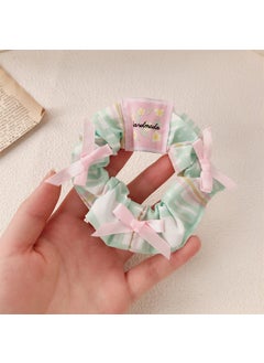 Korean Ins Cream Satin Ballet Scrunchie 24#Hair tie