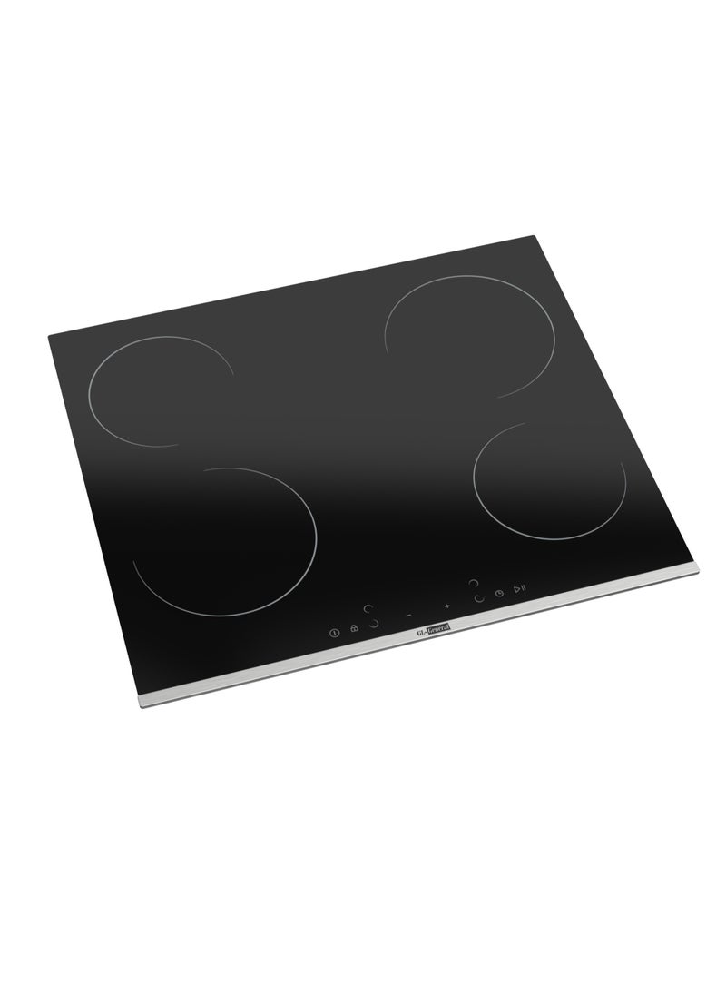 GL General General GL 4 Burners 60x52cm Ceramic Electrical Cooker, Anti Stain Easy to Clean Surface, Total Safety, 9 Power Levels, Heavy Duty, Touch Control  - Image 2