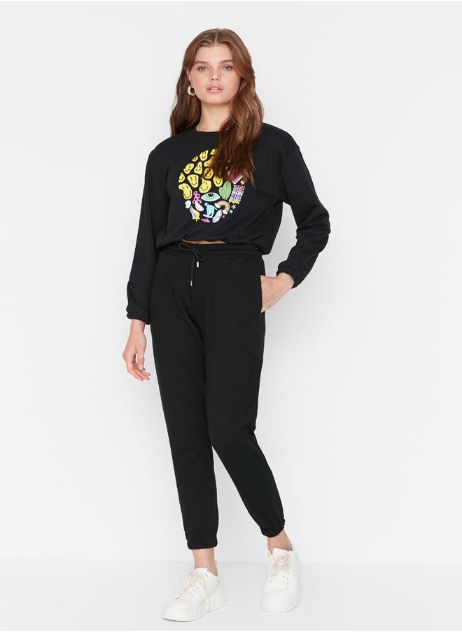 trendyol - Sweatpants - Black - Basic jogger - Image 1