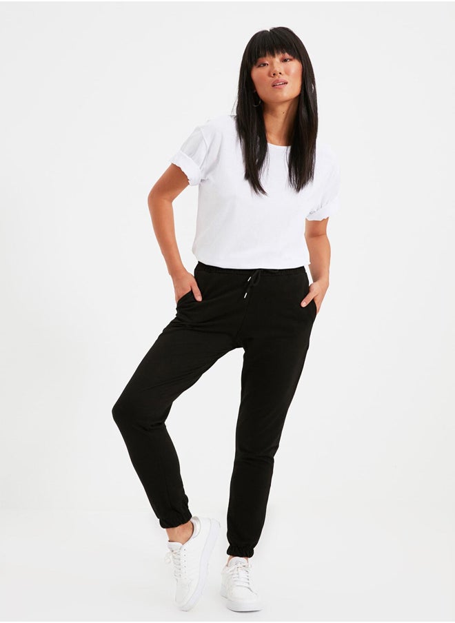 trendyol - Sweatpants - Black - Basic jogger - Image 1