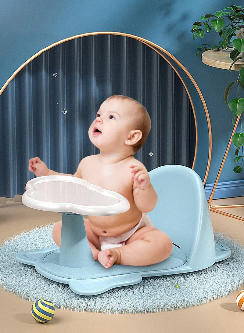 ما بيبي طفل كرسي حمام ، طفل لطيف كرسي حمام الكرتون ، قابل للفصل والتركيب طفل كرسي دش - Image 4