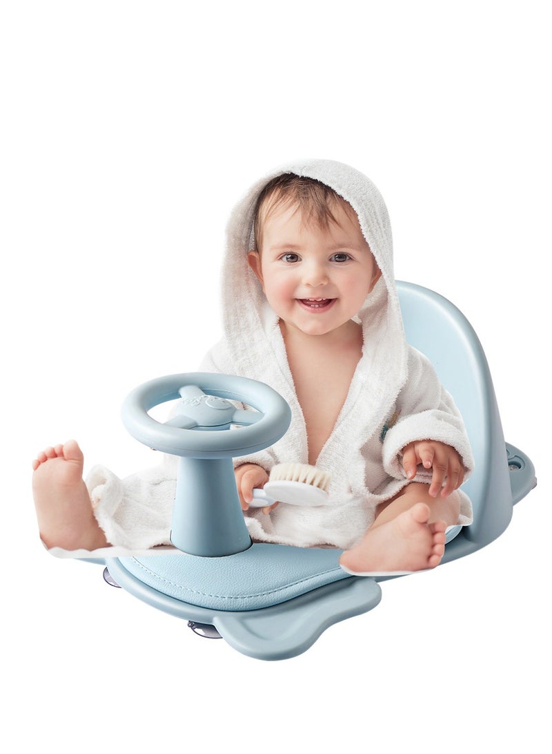 ما بيبي طفل كرسي حمام ، طفل لطيف كرسي حمام الكرتون ، قابل للفصل والتركيب طفل كرسي دش - Image 1