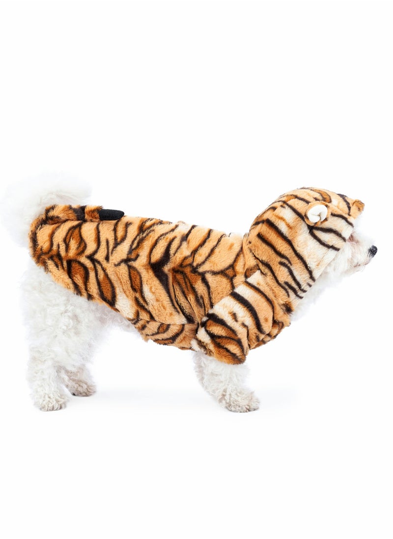 Funny Dog Tiger Costumes, Pet Cosplay Dress, Small Pet Cat Tiger Costume, Animal Fleece Hoodie Warm Outfits Clothes - pzsku/ZB1B15169F4E8047FBFB2Z/45/_/1722836681/b4e293b2-9562-4e51-8430-7b0a97ebe4fa