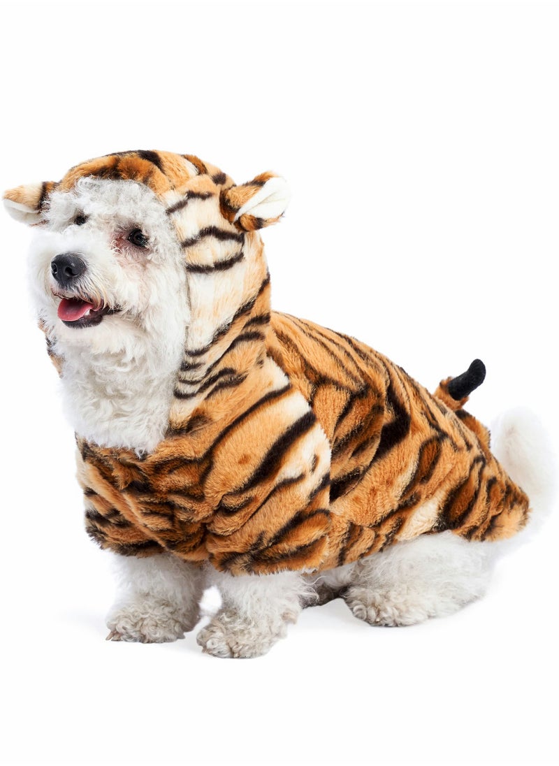 Funny Dog Tiger Costumes, Pet Cosplay Dress, Small Pet Cat Tiger Costume, Animal Fleece Hoodie Warm Outfits Clothes - pzsku/ZB1B15169F4E8047FBFB2Z/45/_/1722836818/9ed1a45a-44a1-42f9-a4f0-94eba5e08ac3