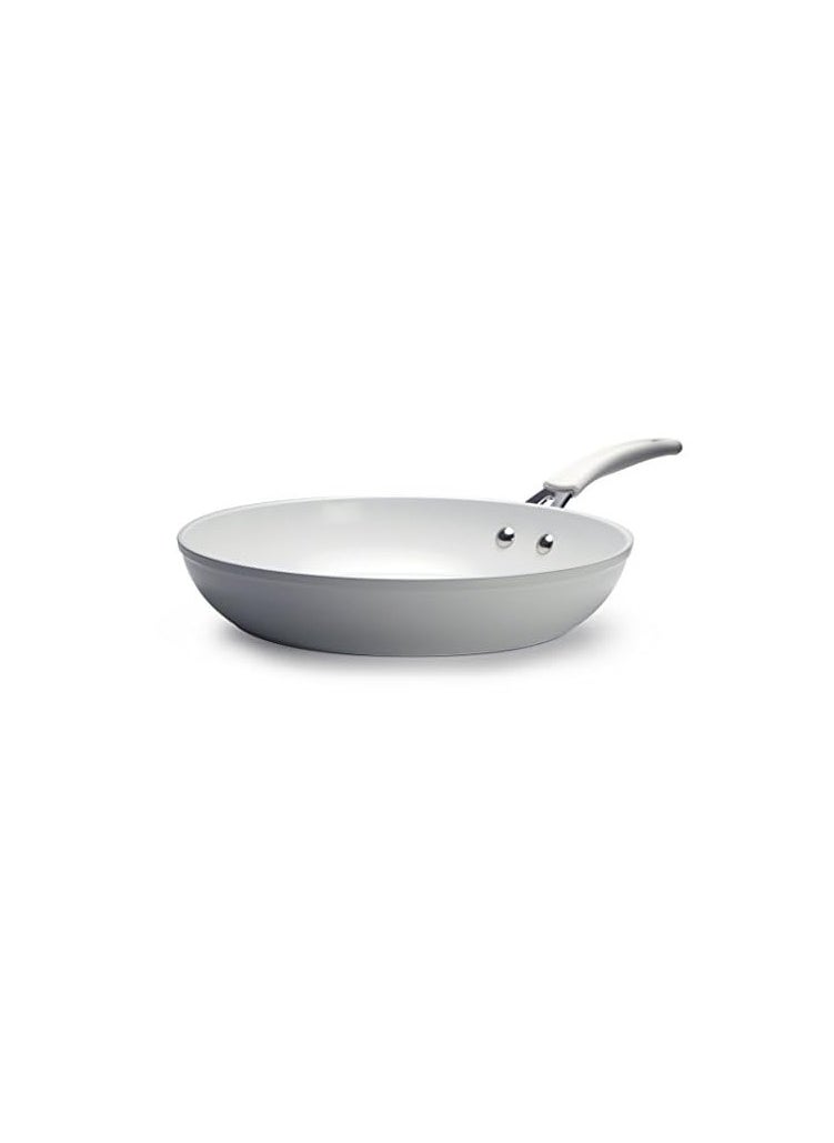 Ecolution Ecolution EUWH-5124 Endure Nonstick, 9.5 Inch Fry Pan, White  - Image 1
