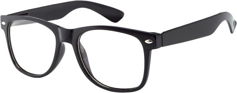 OWL Kids Clear Lens Glasses UV Protection for Children, Colorful Frames Fun Pretend Play Eyewear Non Prescription - Image 1