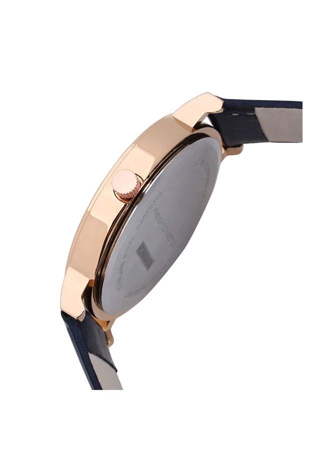 French Connection 45mm Men's Quartz Watch with Blue Dial