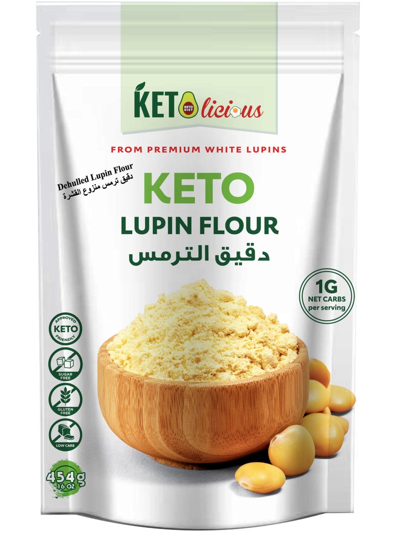Ketolicious Lupine Flour - 454gm  - Image 1