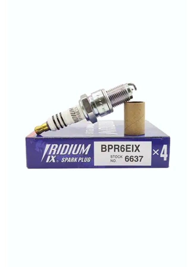 NGK 6637 BPR6EIX Iridium IX Spark Plugs