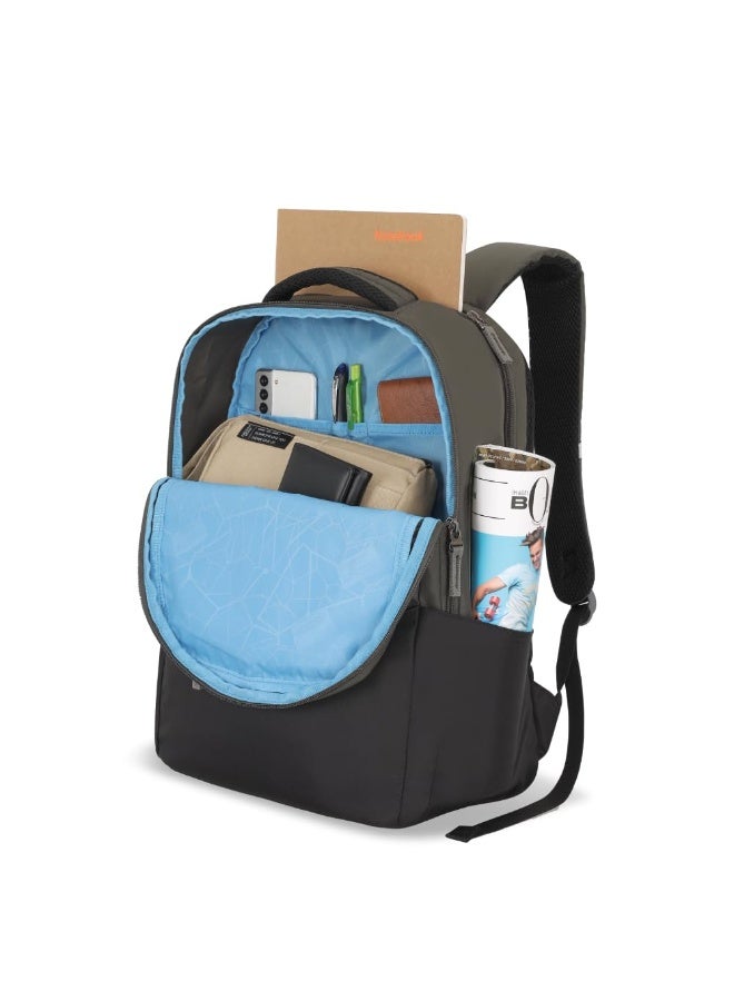 American Tourister New Bounce Style 01, 27L Volume College 4 Compartment Backpack with Front Organizer and Spacious Interiors for Unisex - Image 2