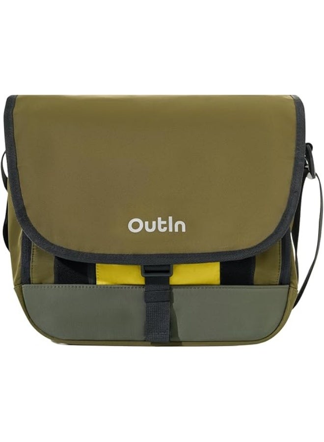 Outin حقيبة كتف OutIn Flex Messenger – حقيبة سفر عبر الجسم من النايلون للرجال والنساء، متوافقة مع OutIn Mino وNano وFino، خفيفة الوزن ومتينة - Image 1