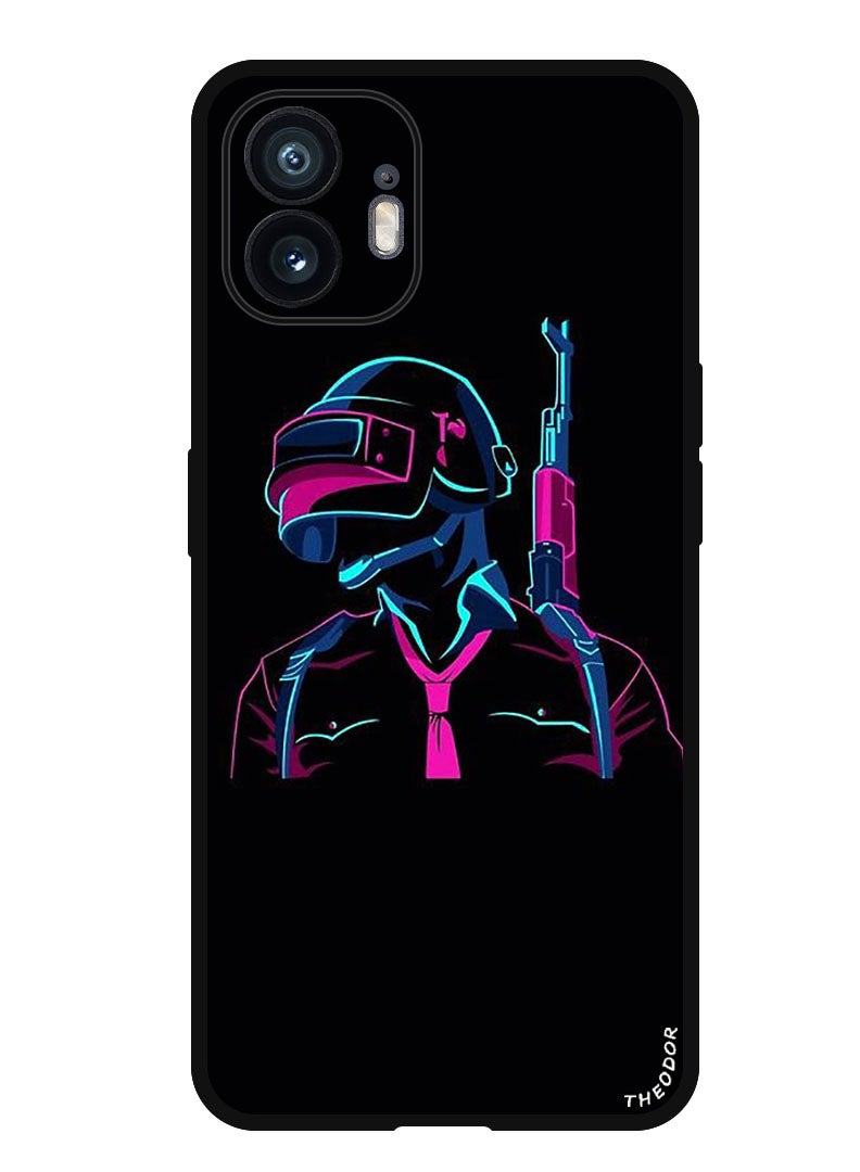 Theodor Protective Case Anti Scratch Shock Proof Bumper Cover For Nothing Phone (2) Pubg - Image 1