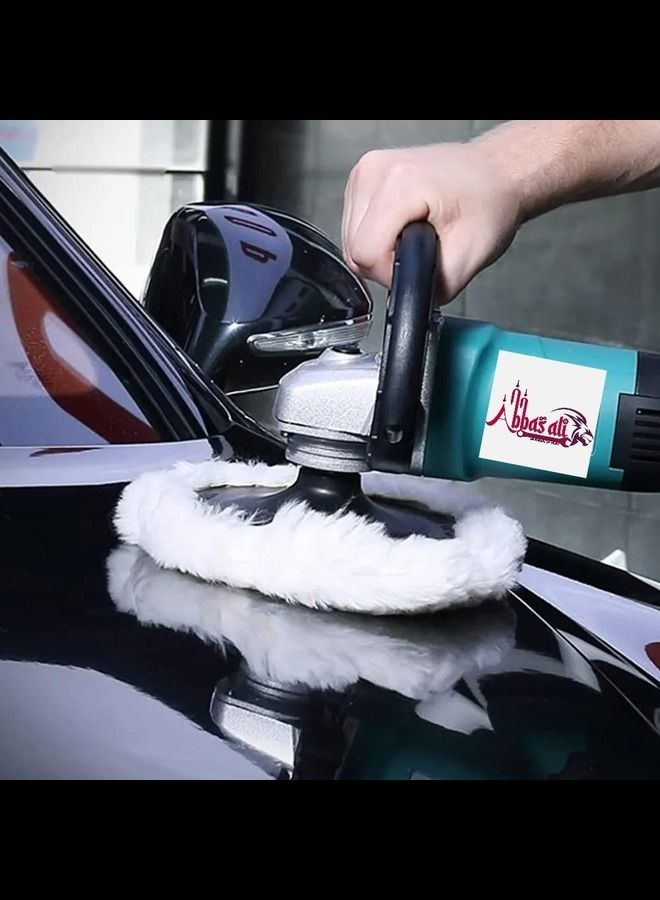 ABBASALI Electric Car polisher machine Buffing machine for home complete set with speed variable control 180mm - Image 2