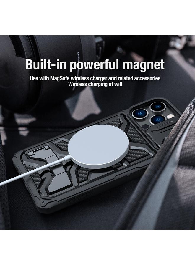 Nillkin Case For iPhone 14 Pro Max Sliding Camera Cover Design TPU + PC Magnetic Phone Case - Image 5