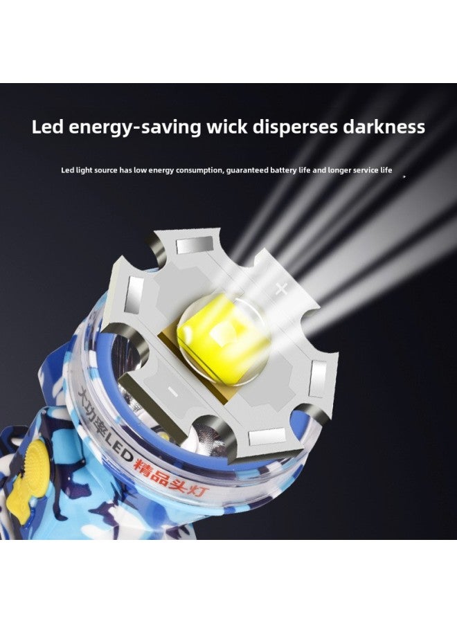 Headlamp Super Bright Waterproof Flashlight Outdoor Home Lighting LED Rechargeable Quality Strong Light Flashlight Wholesale-Product Specifications:Yb-603 (waterproof And Explosion-proof Lithium Battery Headlight) Quality Model  - Image 3