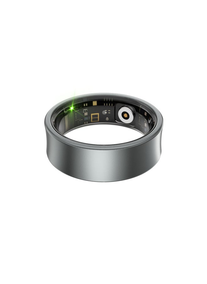 Generic BJ01 Smart Ring Heart Rate Sleep Exercise Monitoring IP68 Waterproof LuckRing Ring-Color:Black No. 11 (inner Diameter 20.85mm)  - Image 4