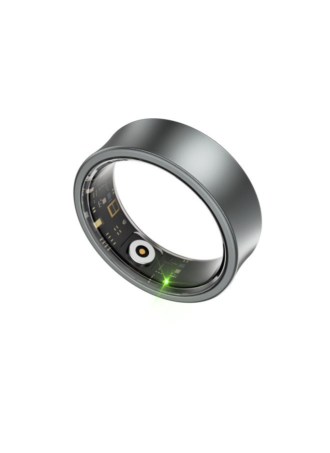 Generic BJ01 Smart Ring Heart Rate Sleep Exercise Monitoring IP68 Waterproof LuckRing Ring-Color:Black No. 11 (inner Diameter 20.85mm)  - Image 5