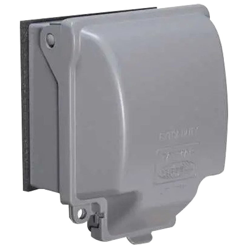 TayMac تغطية معدنية مقاومة للعوامل الجوية من تايمك MX6200 راينغارد للاستخدام الإضافي، 2-جانغ، رمادي - Image 2