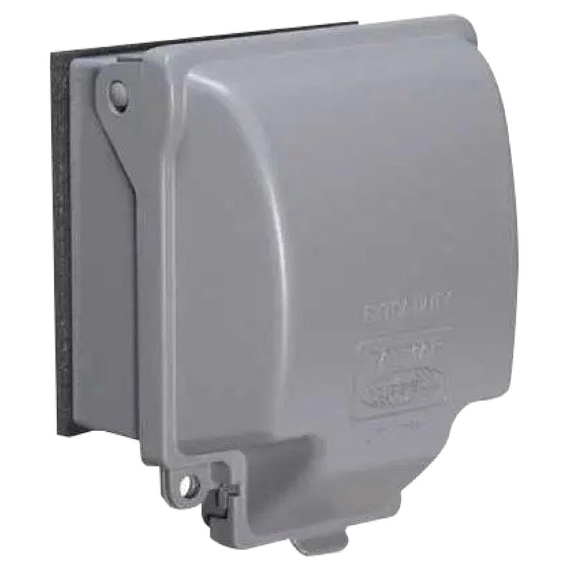 TayMac تغطية معدنية مقاومة للعوامل الجوية من تايمك MX6200 راينغارد للاستخدام الإضافي، 2-جانغ، رمادي - Image 1