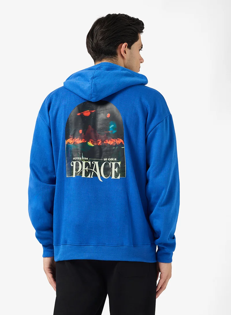 سفنتي فايف Back Graphic Hoodie