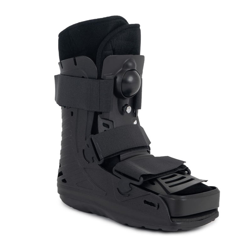 GHORTHOUD Air Cam Walker Fracture Boot Medical Inflatable Walking Boot Orthopaedic Boot for Sprained Ankle Short Air Walker Brace for Broken Foot Achilles Tendon Injury Black Large - Image 2