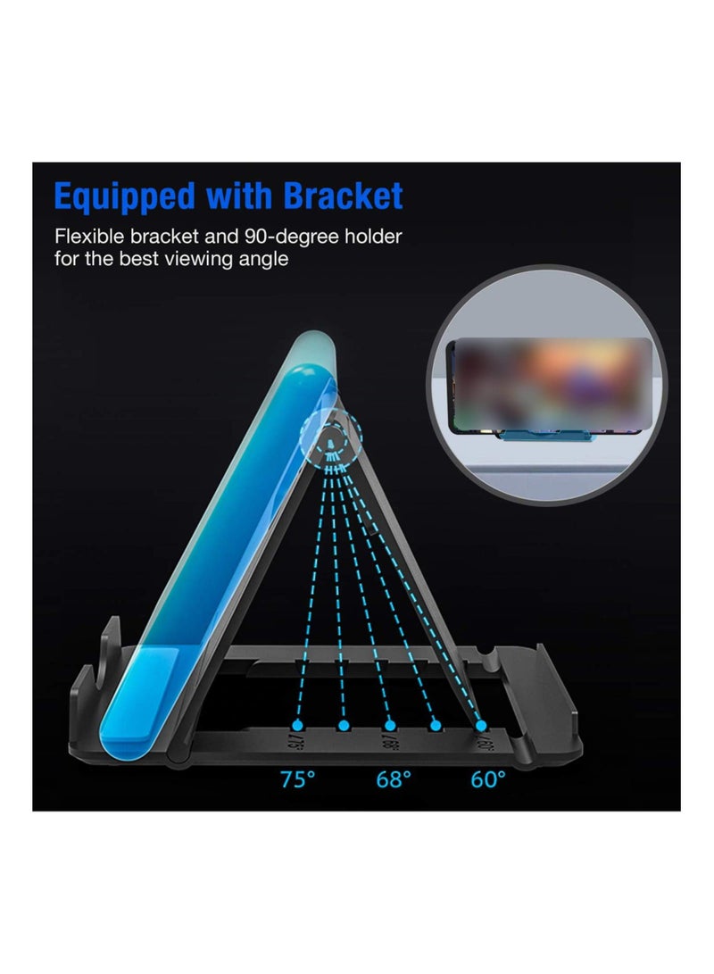 Black Gaming Controller Converter with BT 4.0, USB2.0 Output, Phone Stand, Android/iOS Compatibility - Image 5