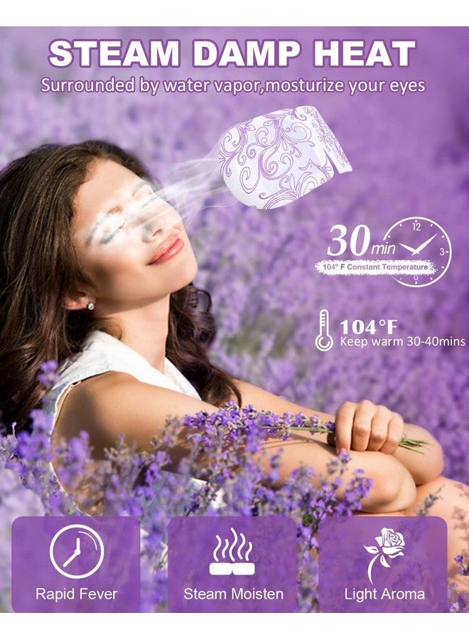 ProCIV 16 Packs Steam Eye Masks For Dark Circles And Puffiness Self Heated Eye Mask Disposable Sleep Mask Soothing Headache Relief Dry Eyes Stress Relief Relief Eye Fatigue Spa Gifts Travel Essentials - Image 2