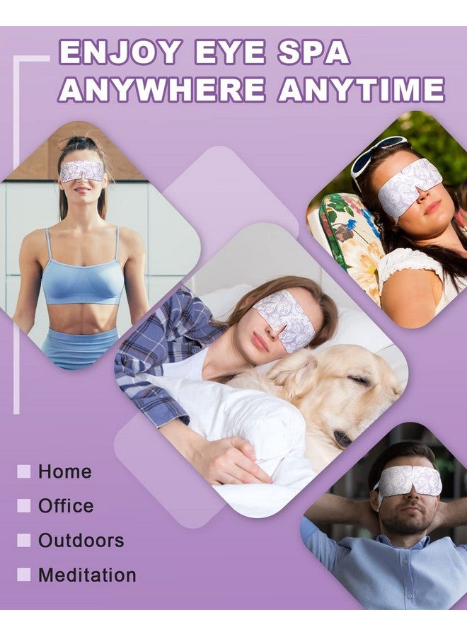ProCIV 16 Packs Steam Eye Masks For Dark Circles And Puffiness Self Heated Eye Mask Disposable Sleep Mask Soothing Headache Relief Dry Eyes Stress Relief Relief Eye Fatigue Spa Gifts Travel Essentials - Image 5