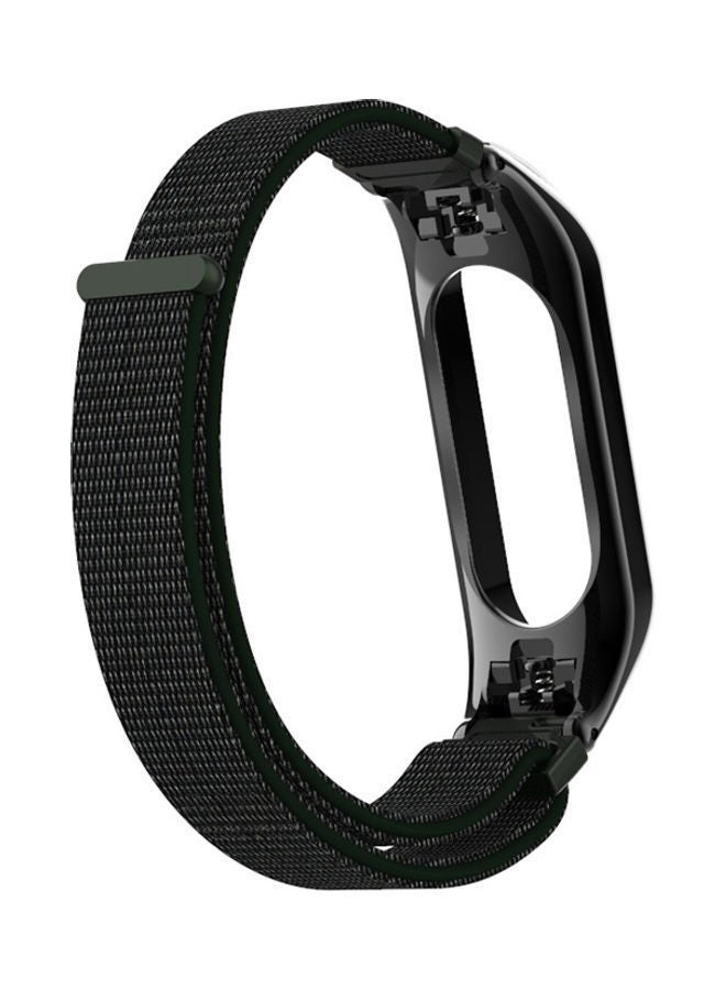 NIBEMINENT Nylon Watch Release Buckle Replacement Sport Bracelet Strap For XIAOMI MI Band 3 19 x 6 2cm Black - Image 2