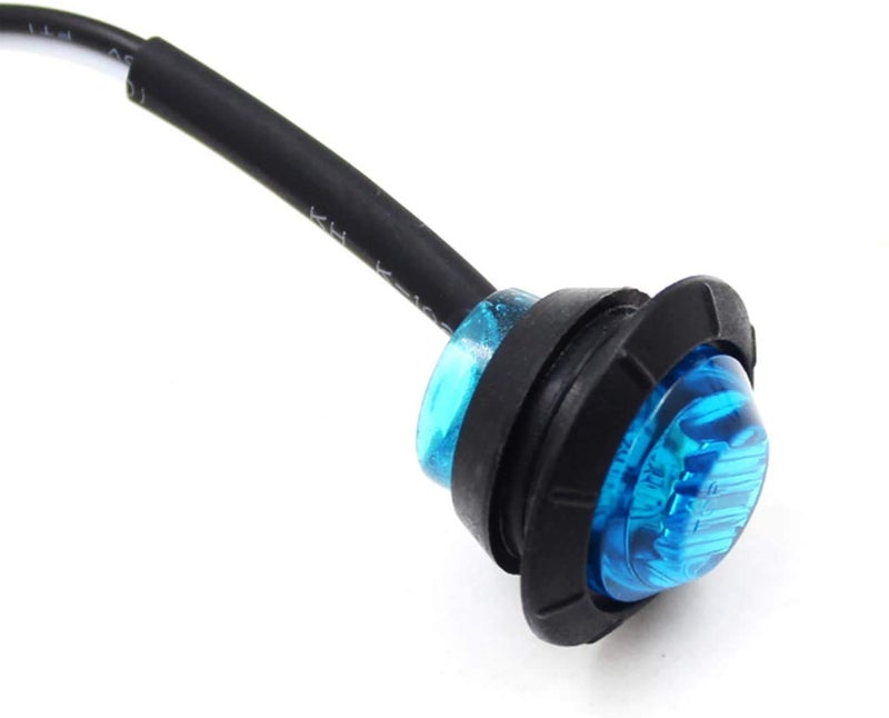 KEING 10 Pack Waterproof Marine Boat LED Lights, LED Underwater Lighting, Utility Led Interior Lights Navigation Lights Deck Courtesy Lights 12V for Yacht Boat Fishing Pontoon Sailboat Kayak (Blue) - Image 5