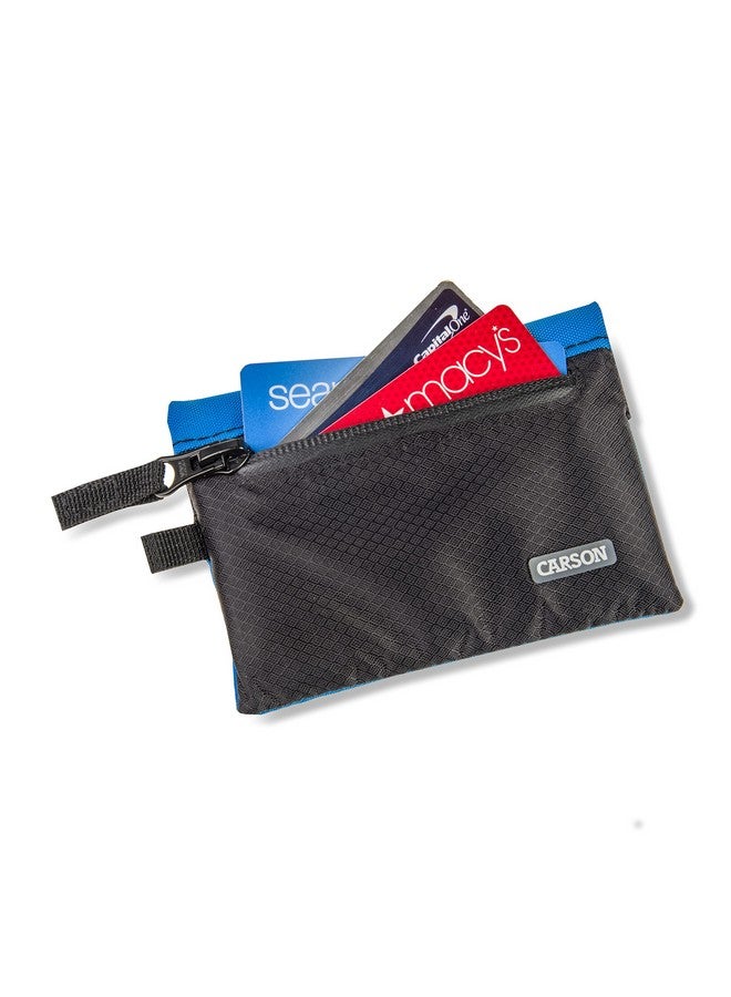 Carson Water Resistant Floating Wallet, Blue (EW-20BU) - Image 3