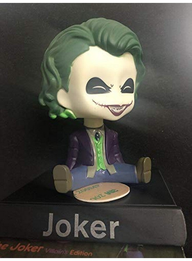 Awestuffs Awestuffs Phone Holder Bobblehead Action Figure for Car Dashboard, Office Desk & Study Table (Pack of 1) (Joker Laughing)  - Image 4