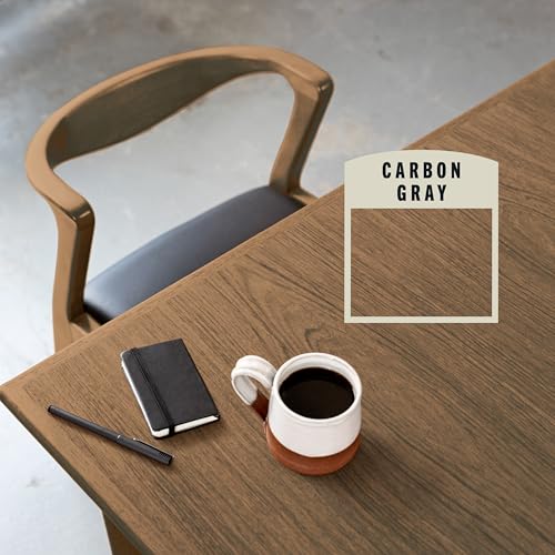 VARATHANE Rust-Oleum Varathane 307416 Premium Fast Dry Wood Stain, Carbon Gray, (Half Pint/236ml) - Image 3