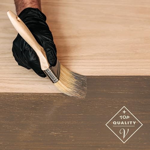 VARATHANE Rust-Oleum Varathane 307416 Premium Fast Dry Wood Stain, Carbon Gray, (Half Pint/236ml) - Image 5