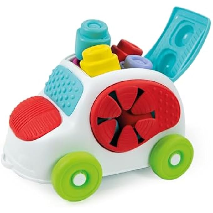 SOFT CLEMMY CAR, TOUCH, MOVE AND PLAY, SENSORY CAR, SENSORY TOY, MULTICOLOR - Image 1