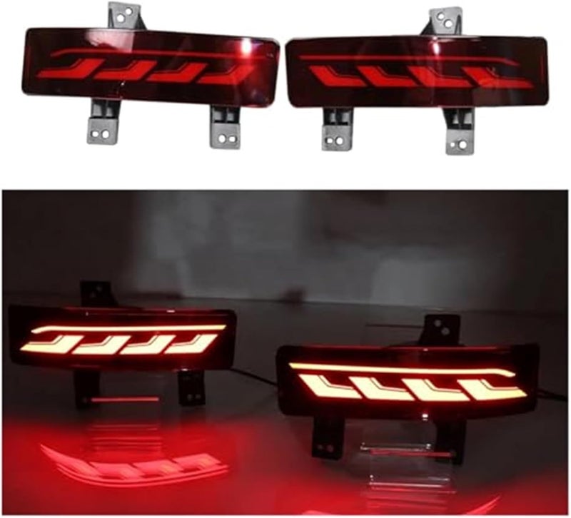 DEMULAX Car Rear Bumper Reflector Brake Light for CRV 2020-2021 - Image 5