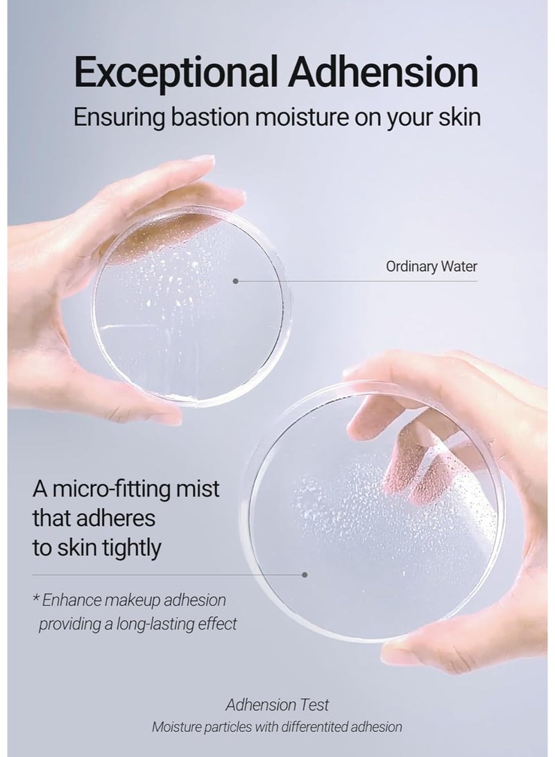 JUNG SAEM MOOL Essential Mool Micro Fitting Face Mist 1.86 Fl Oz, Ultra-Fine Hydrating Makeup Setting Spray with Thermal Spring Water, Long-Lasting Fixing Power Dewy Glow Primer, Korean Face Mist - Image 5