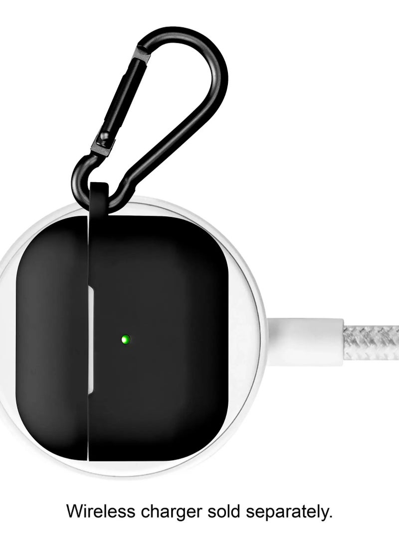 تي دبليو إي جي جي أو أن حافظة لسماعات Airpods 4، حافظة سيليكون واقية متوافقة مع سماعات Apple Airpods 4 باللون الأسود  - Image 4