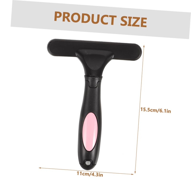 Horse Grooming Comb Brush Lint Remover Ergonomic Handle Pet Grooming Supplies - Image 3