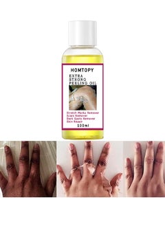 HOMTOPY Yellow Peeling Oil Super Strength Dead Skin Remover Skin Moisturizing Hydrating Butter Peeling Remove Dead Skin and Calluses on Feet and Hand Dark Spot Peeling Oil 100ml  - Image 4