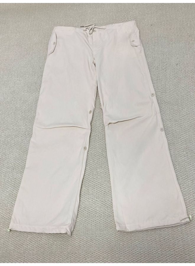 American-style Retro Street Loose Wide-leg Overalls Women's Foot Adjusting Button Casual Outdoor Sports Woven