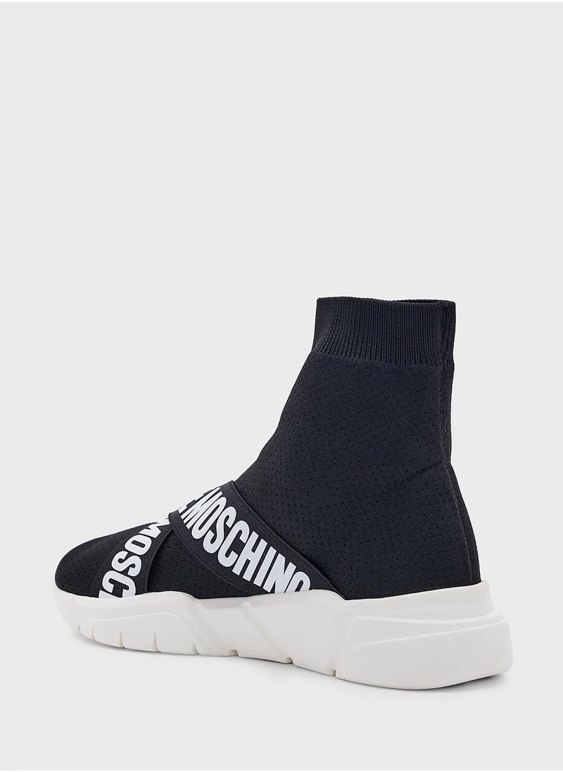 Love Moschino Ankle High Top Sneakers