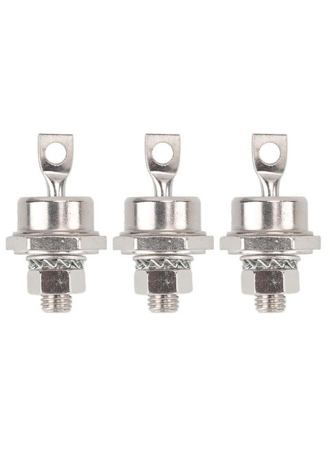 3PCS 70HFR120 70A Rectifier Diode Compact Stable Spiral Rectifier Module for Diesel Generator Accessories Negative Pole