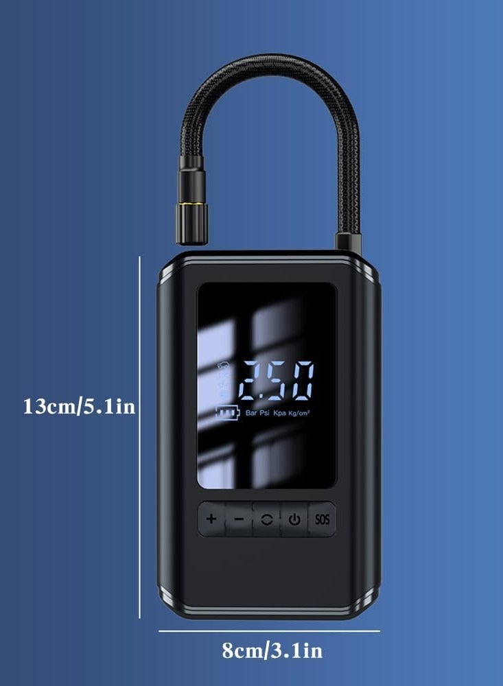 Portable Cordless Tire Inflator with Electric Pump for Car, Bike and Tire-029 - Image 4