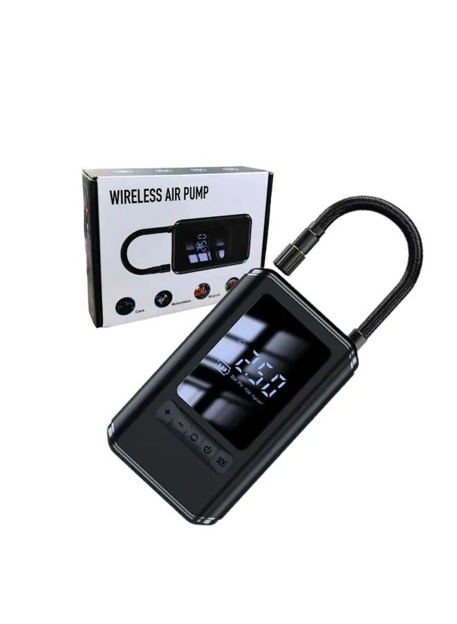 Portable Cordless Tire Inflator with Electric Pump for Car, Bike and Tire-029 - Image 3