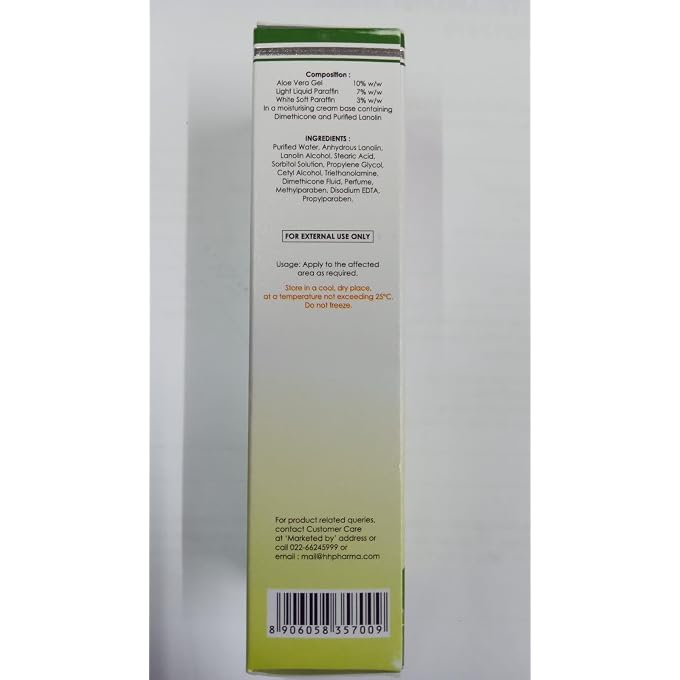 Dermadew H&H Aloe Cream 50g (Pack of 3) - Image 3